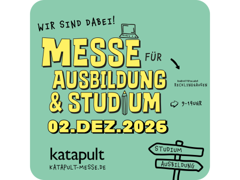 Werbeplakat für die Messe in Recklinghausen
